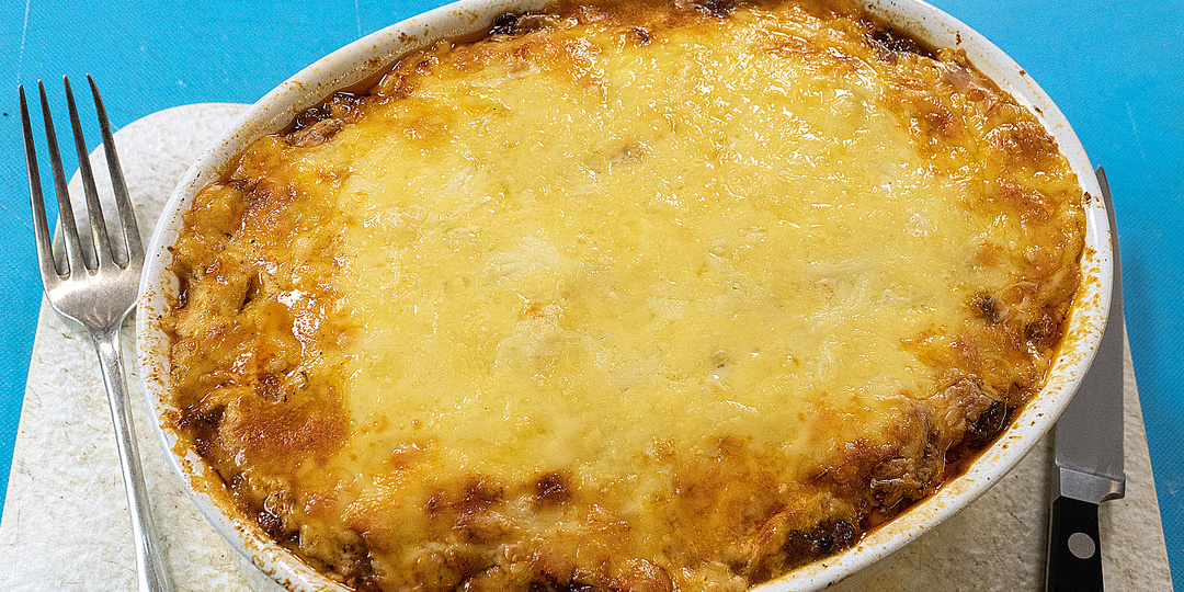 Мясная лазанья из кабачков с соусом бешамель. Готовится элементарно