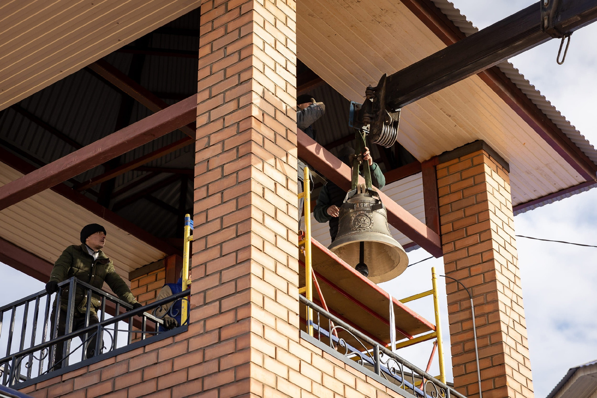 Колокол готов к установке