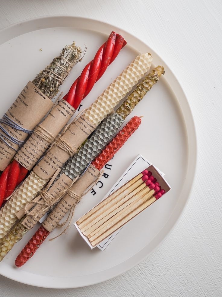 Залог успеха правильного прожигания свечи - спички