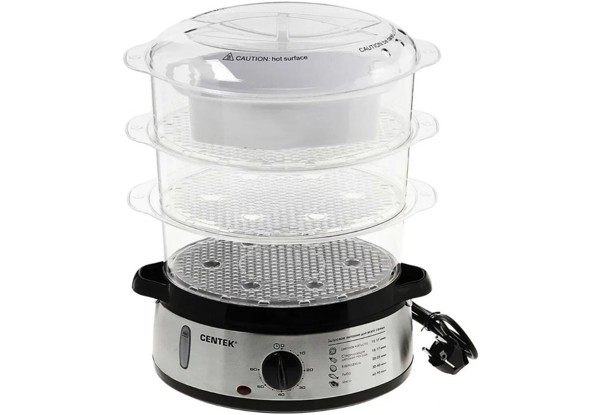 Пароварка CENTEK CT-1457 