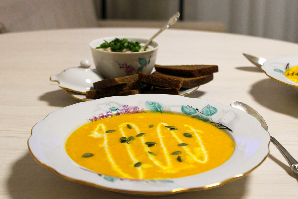 Тыквенный суп-пюре 