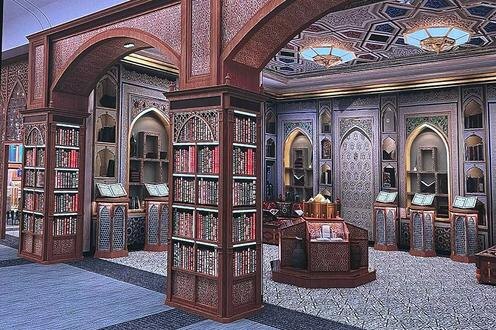 Рисунок библиотеки. Фото "Ферганы"