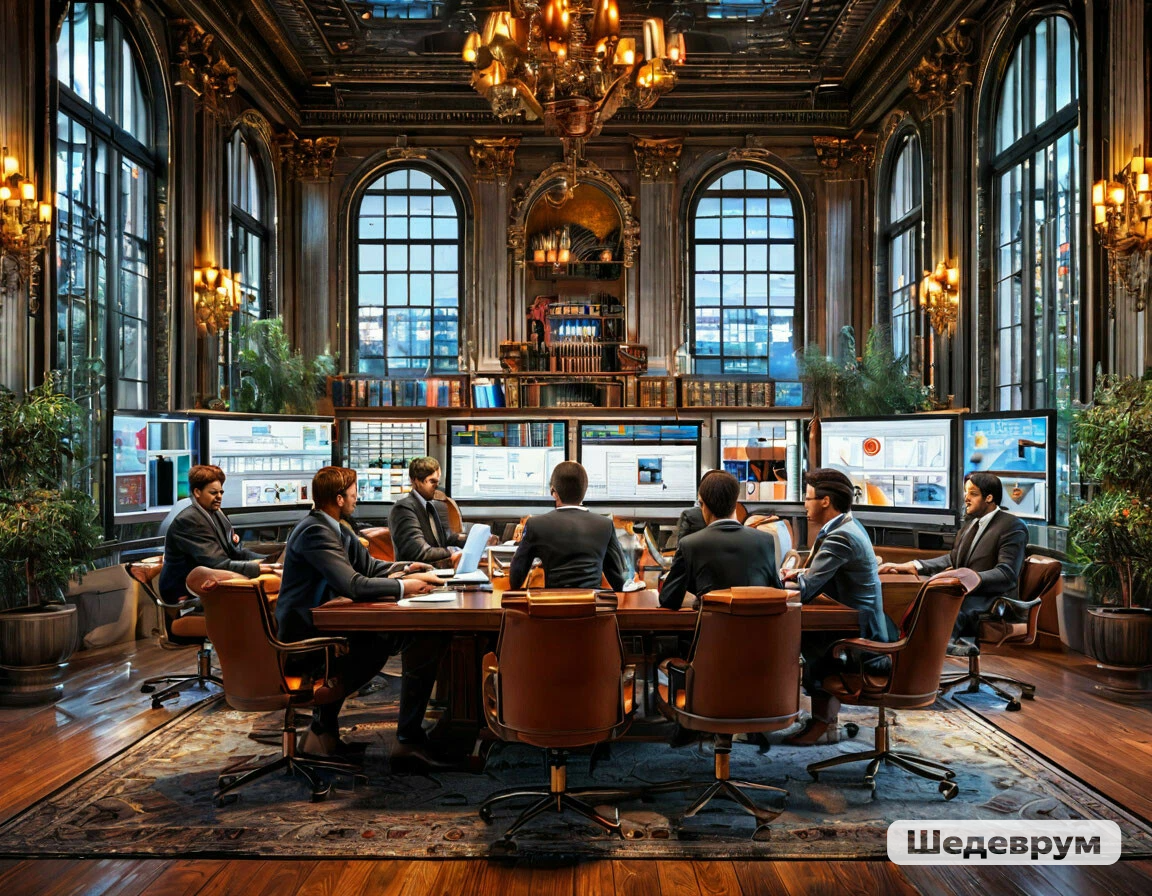 Рис. Студия Стратегий Бизнесов. Коллаж.