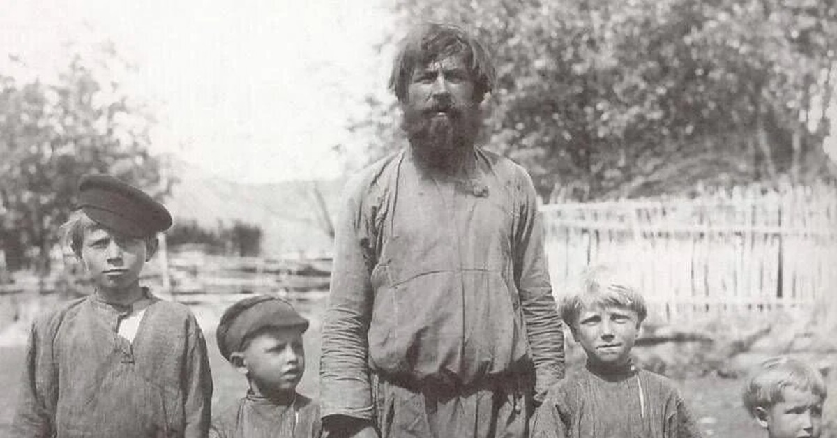 В царской России некоторые жили долго, но старились рано. На фото мужчине только 30 лет