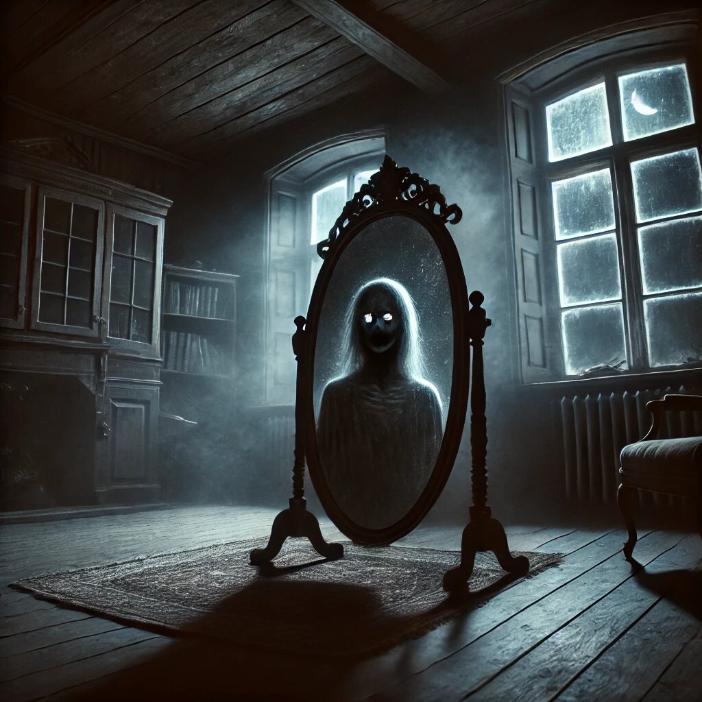 Страшная история "Тьма в зеркале"