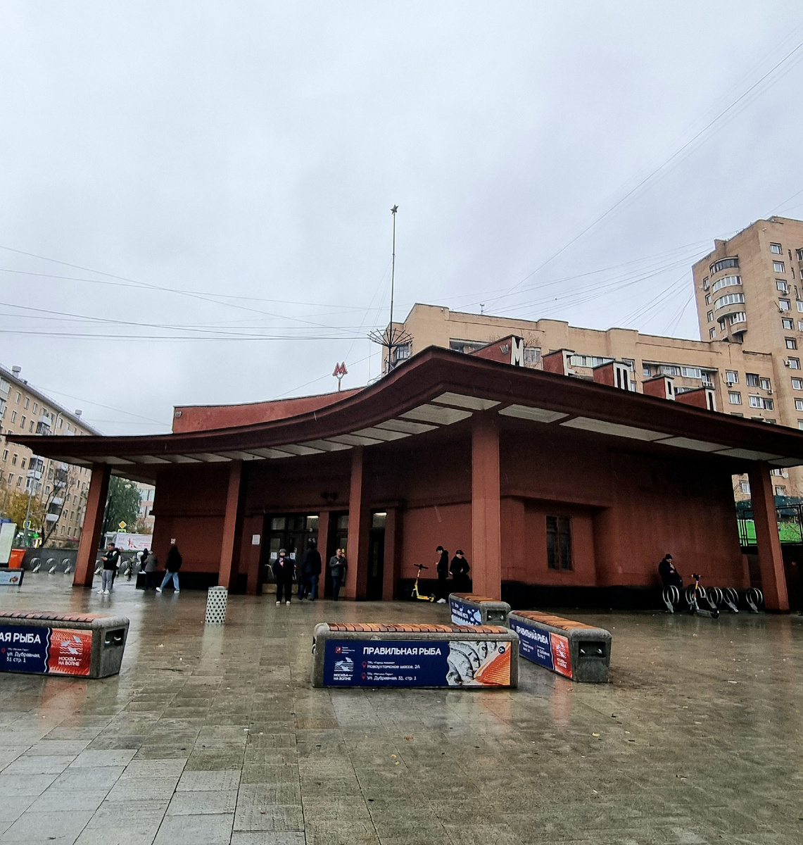 Станция метрополитена Красносельская. Фото автора статьи.