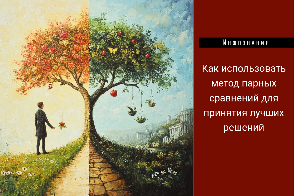 Как использовать метод парных сравнений для принятия лучших решений