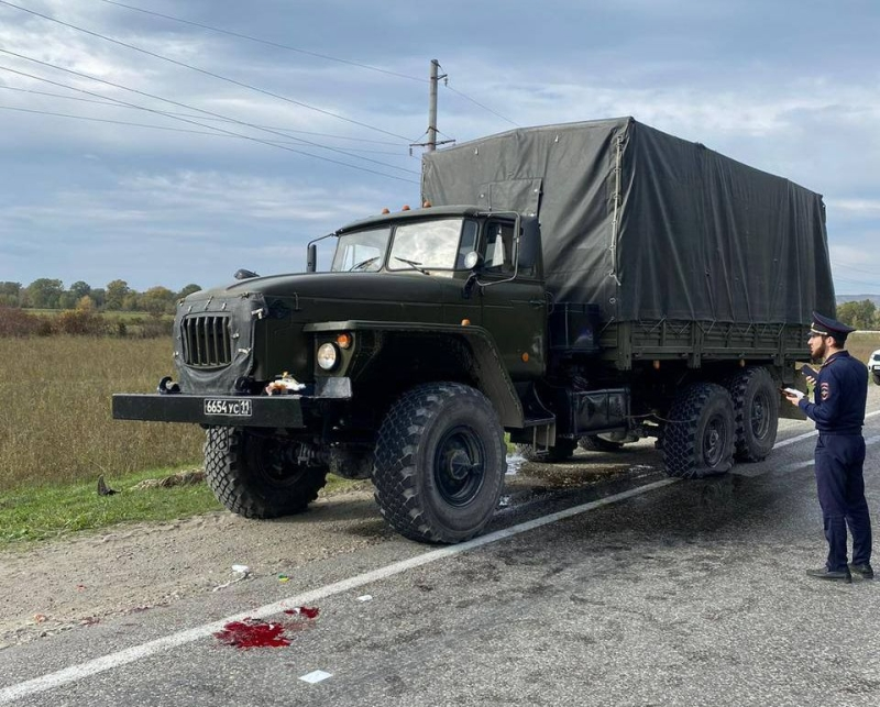 В чечне обстреляли колонну росгвардии