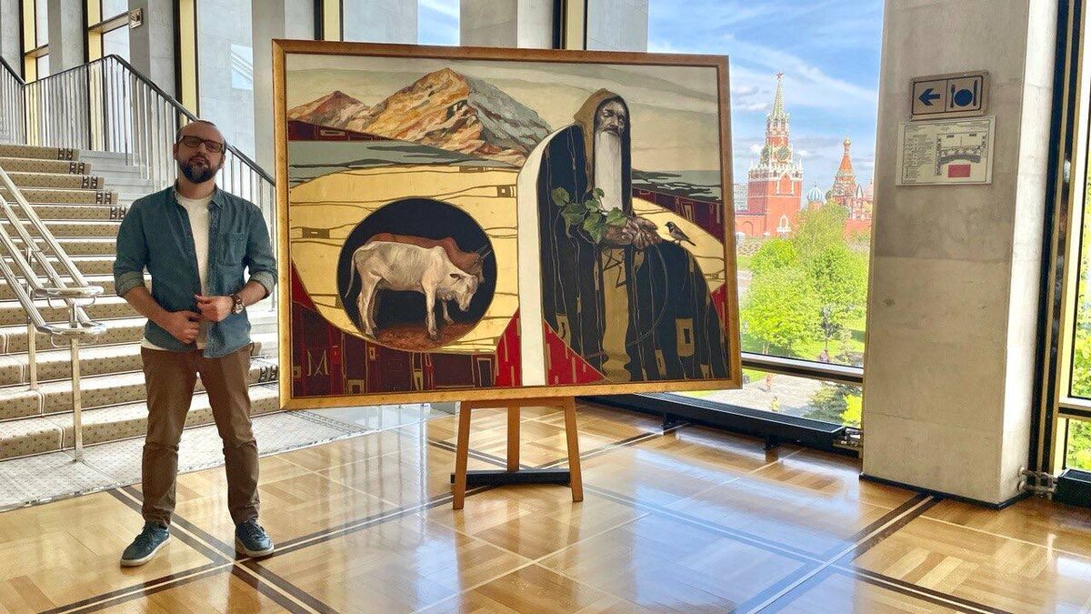                                          Артур Мирзоян в Кремлёвском дворце -  2022 год)