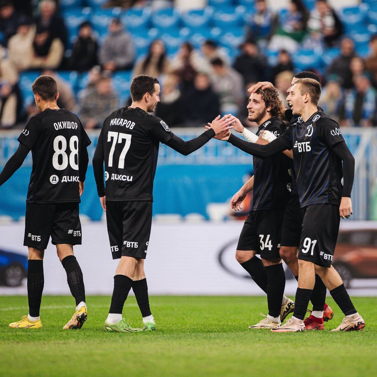 "Динамо" знатно порезвилось в Самаре, забив шесть голов. Фото fcdm.ru