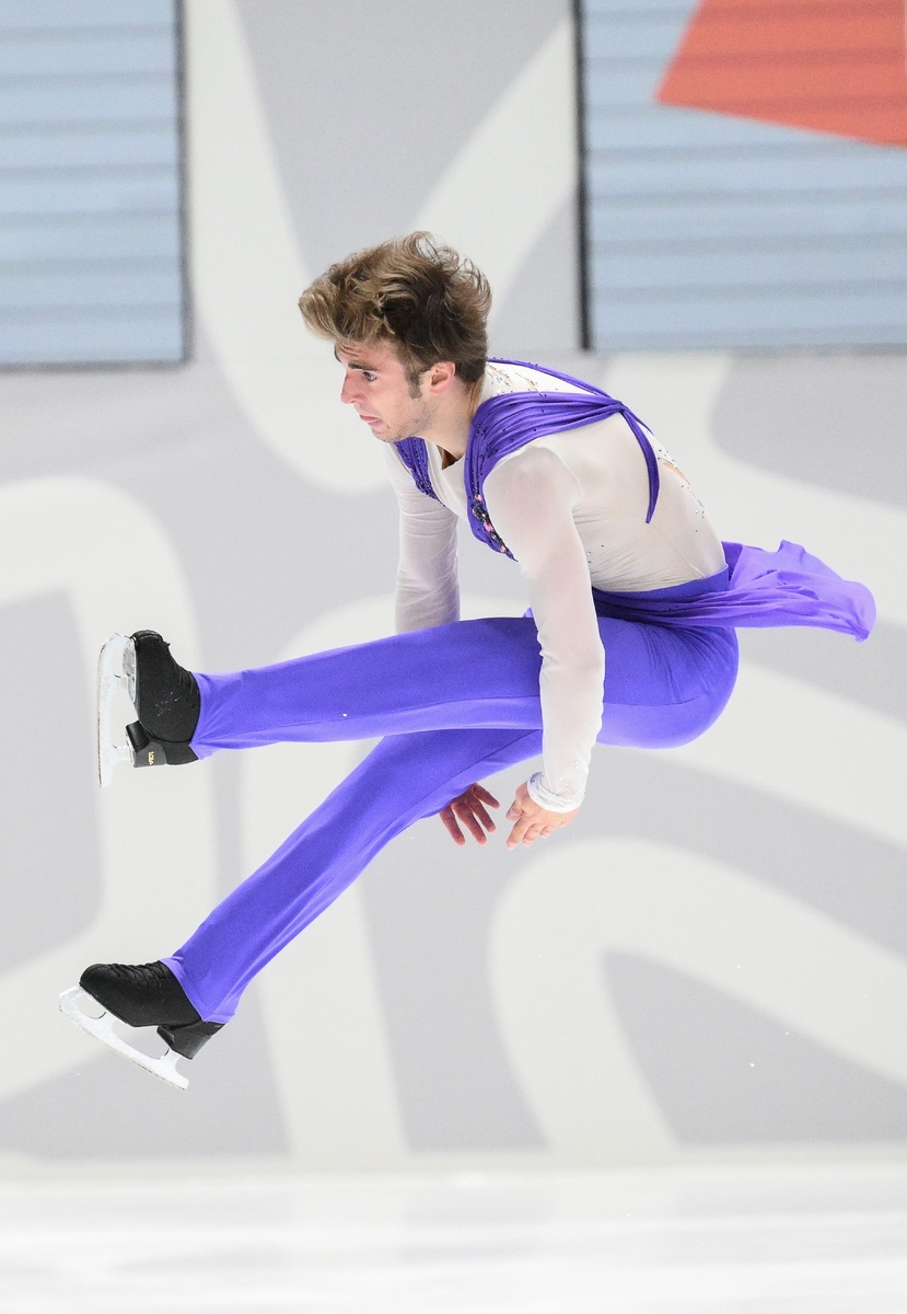    Марк Кондратюк считает, что фокус с женского катания сместился на мужское. Там сейчас больше драйва. / Фото: РИА Новости