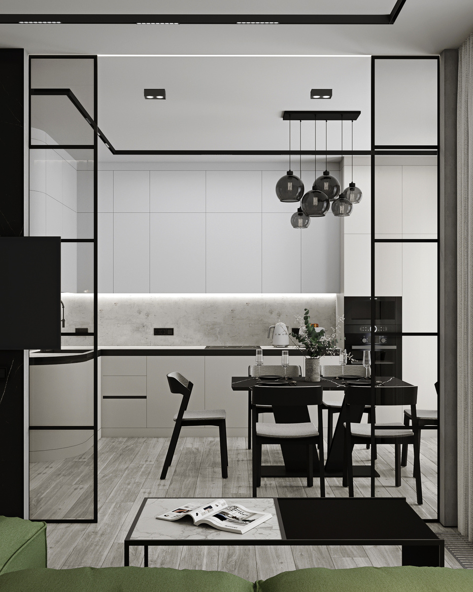 Современный интерьер в Москве 2025