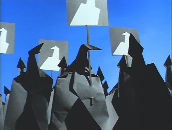 Кадр из мультипликационного фильма Гарри Бардина "Адажио" (2000)