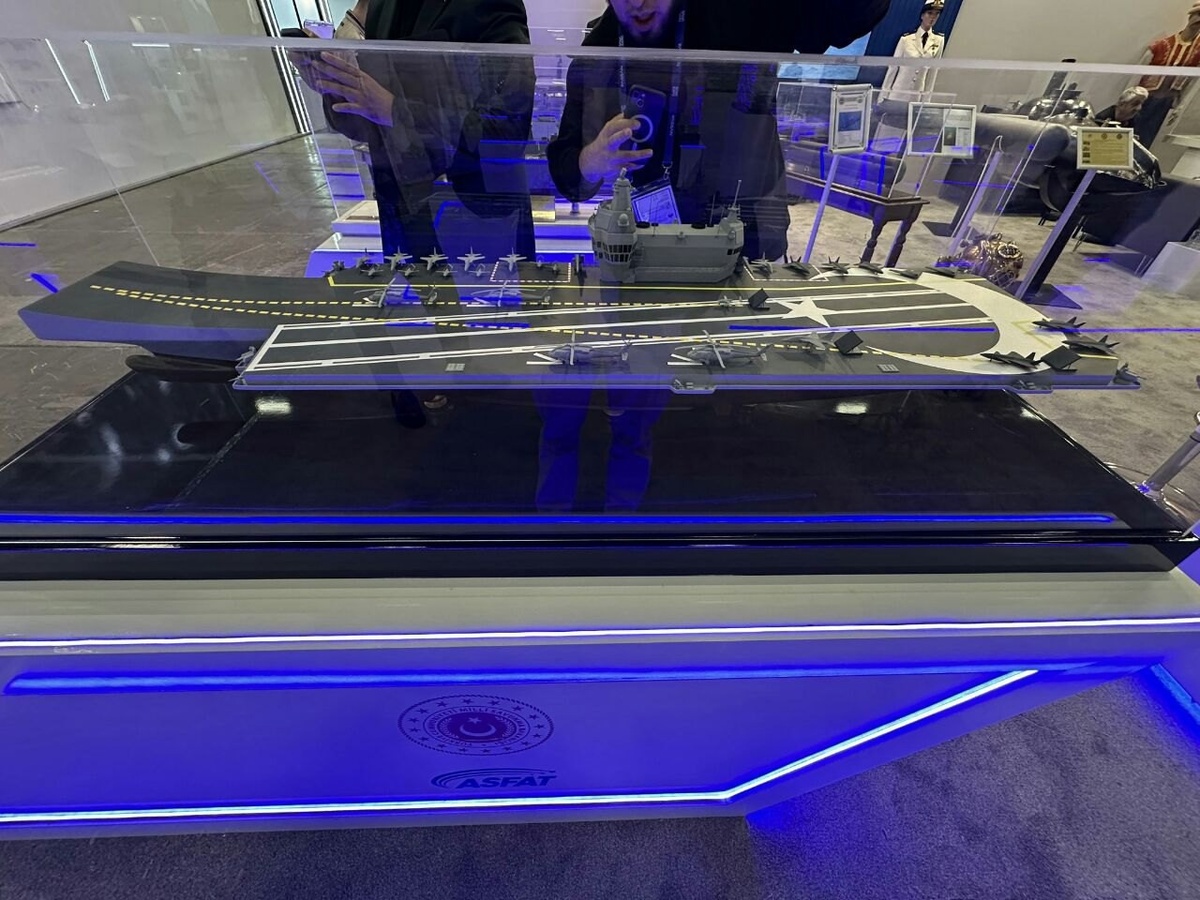 Турция авианосец MUGEM. Фото: Design Project Office