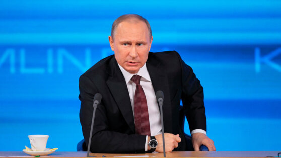    Путин назвал чушью обвинения в причастности РФ к организации беспорядков в западных столицах Андрей Галкин