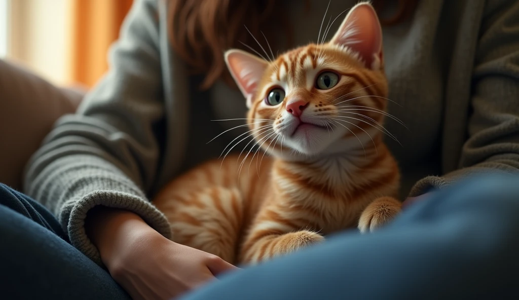 кот пришел, давай гладь