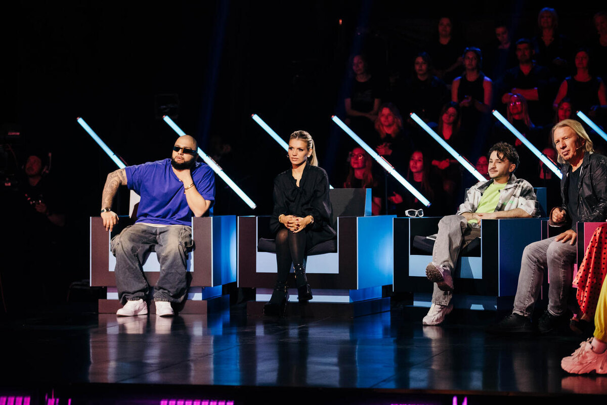    Люся Чеботина, Эльдар Джарахов, Артём Качер, Виктор Дробыш Пресс-служба МУЗ-ТВ