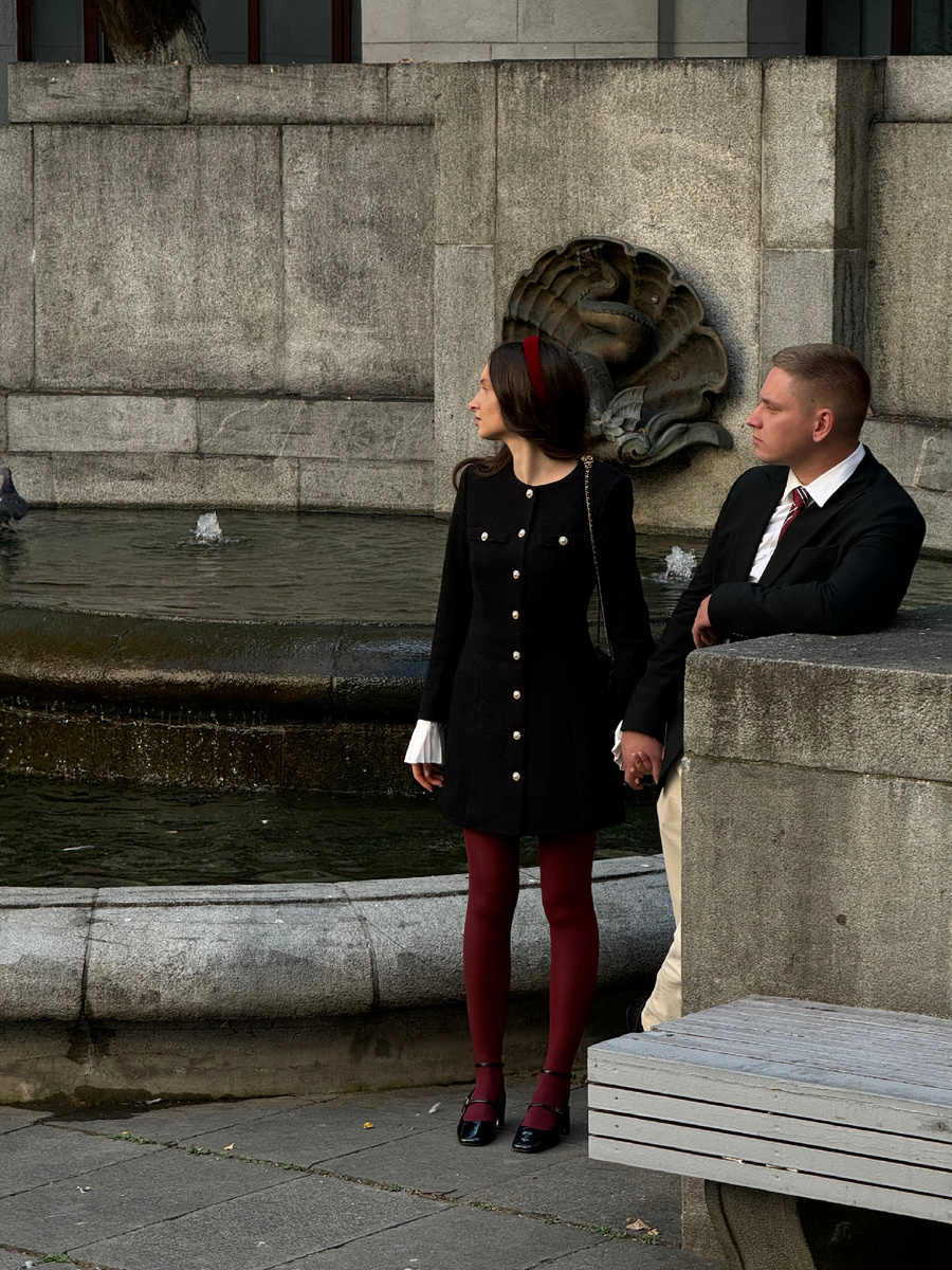 Главным вдохновение для фотографий послужил сериал «Сплетница».