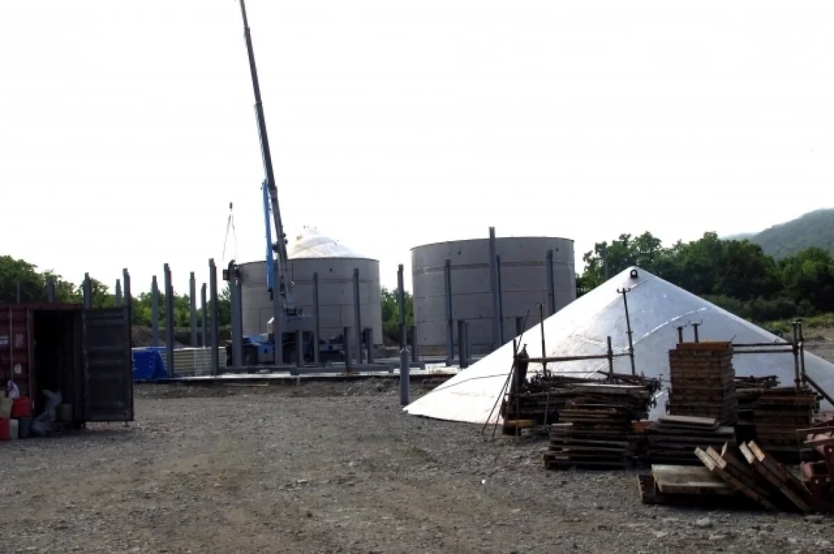    строительство центральной насосной станции трубопровода с Верхне-Паратунского месторождения термальных вод