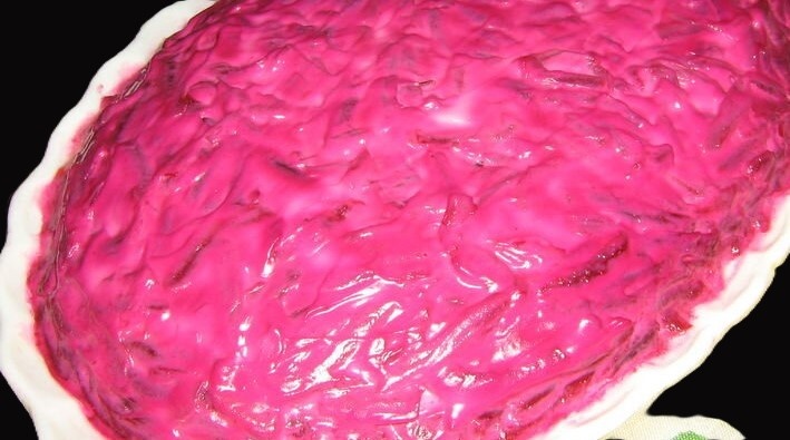 сельдь под шубой простой,классический рецепт