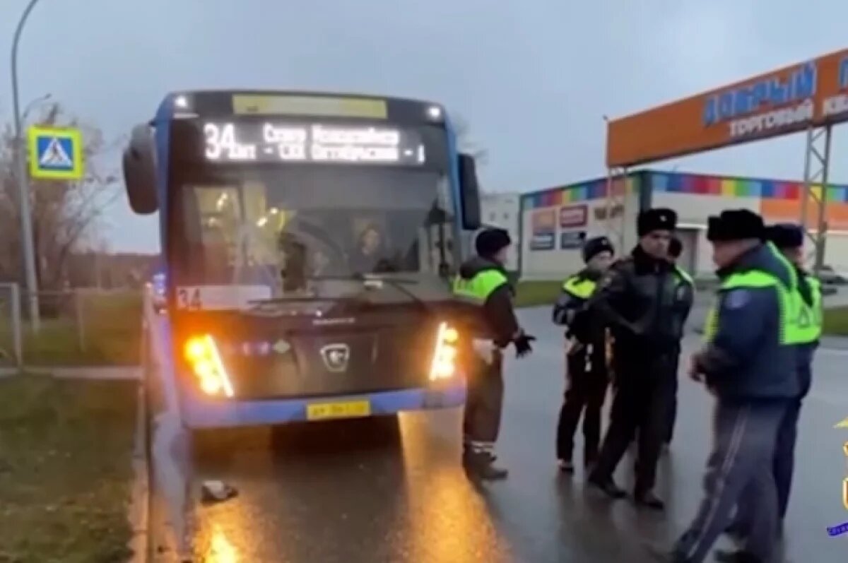    Водитель автобуса № 34 в Кемерове насмерть сбил женщину на переходе