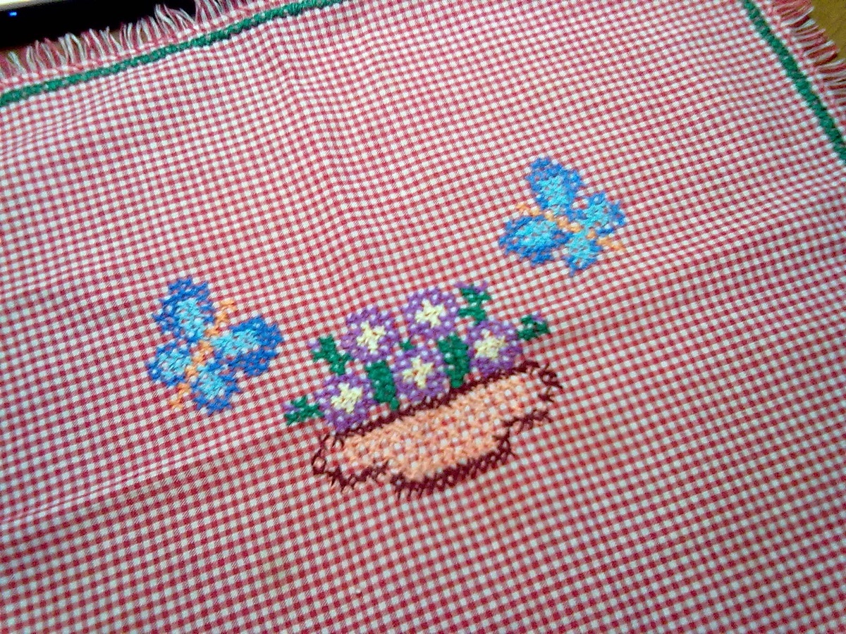 Та самая моя первая вышивка