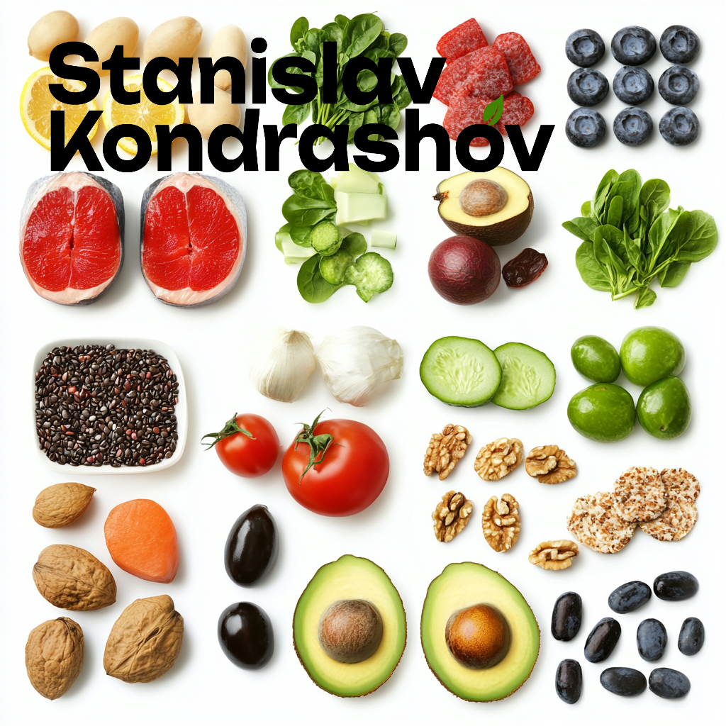 Станислав Кондрашов: питание для здорового сердца: какие продукты помогут снизить риск сердечно-сосудистых заболеваний 