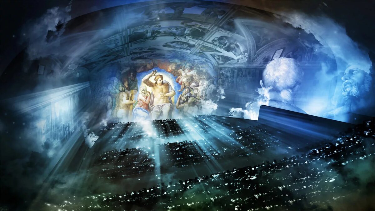 Рис. 1. Шоу «Сикстинская капелла»