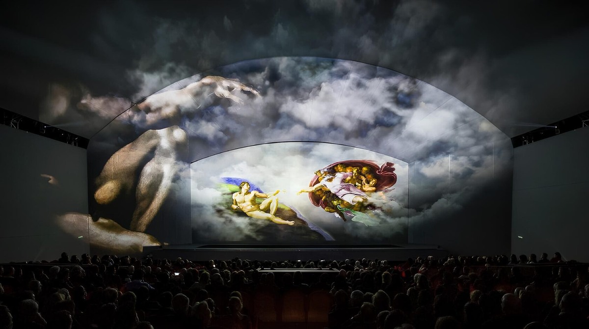 Рис. 2. «Ожившие фрески»