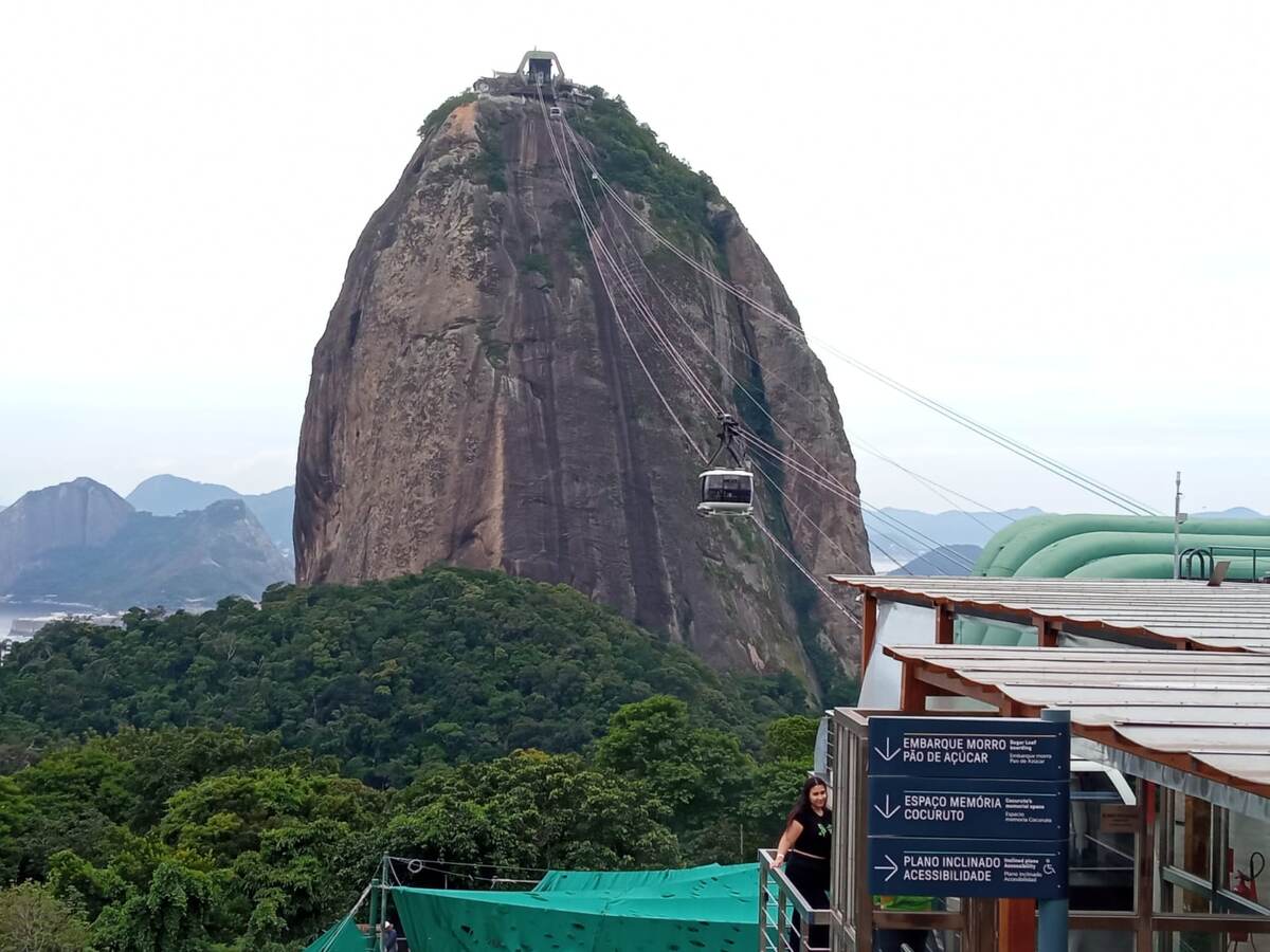 Гора Сахарная голова в Бразилии