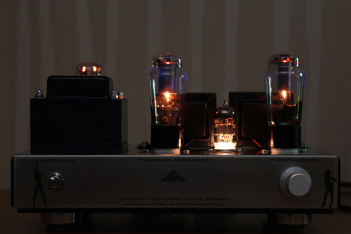 Однотактный (SE) ламповый усилитель мощности на ECC88 и 6Ф6С 