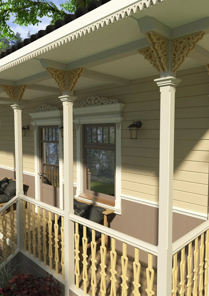 Резной декор Ставрос