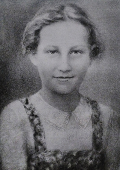 Зоя Космодемьянская в 1936 году