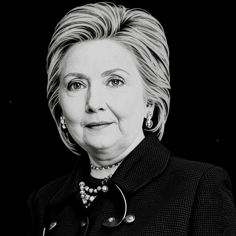 Гигачат. Хиллари Клинтон