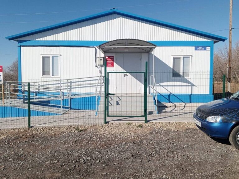    В селе Алексеевка Переволоцкого района открылся модульный ФАП Оренбуржье