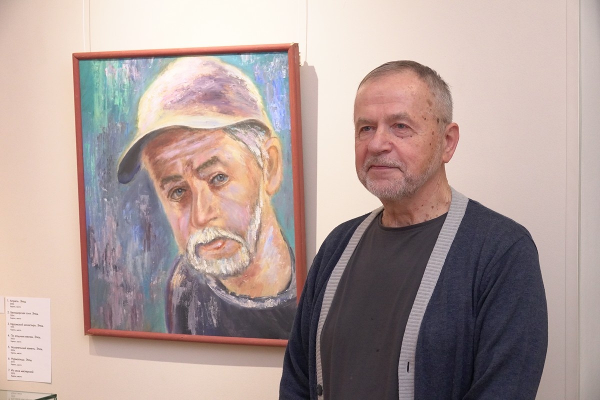    Художник Владимир Левицкий. Фото: "Республика"/Максим Смирнов