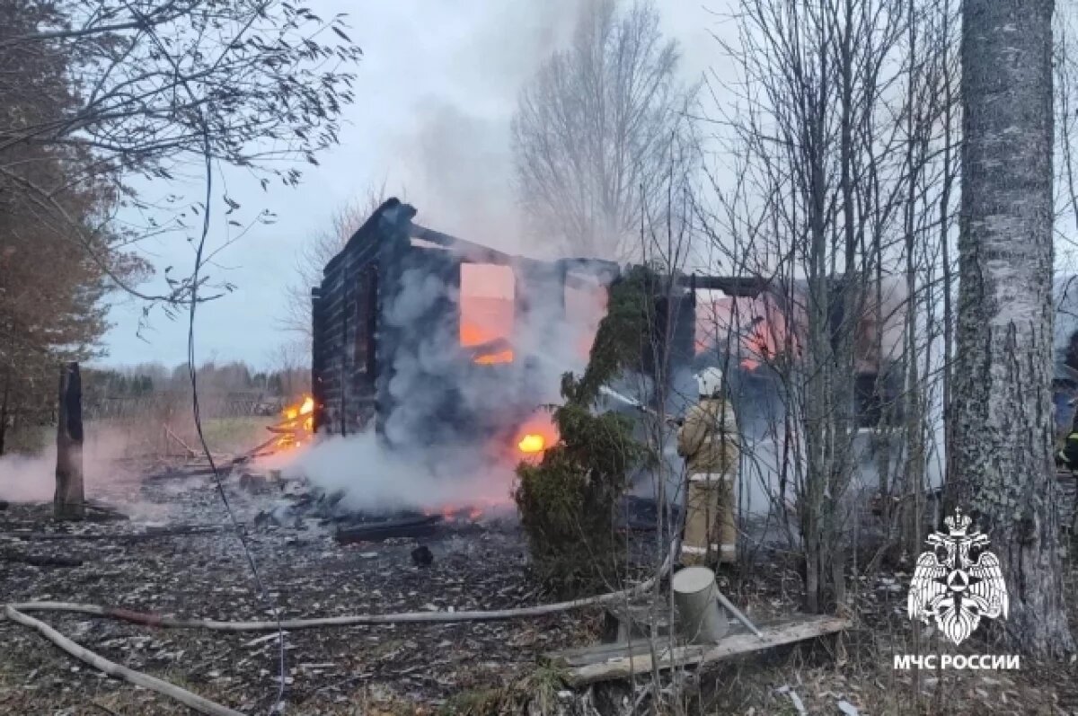    В Тверской области при пожаре погиб мужчина