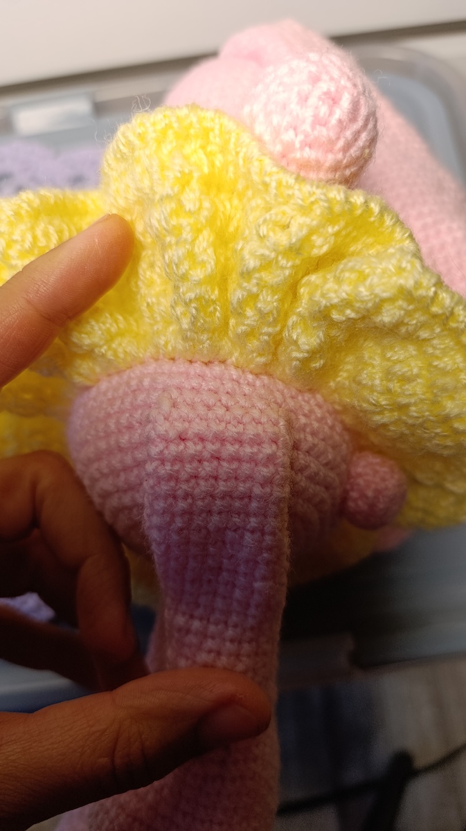 Ввязываем ноги 