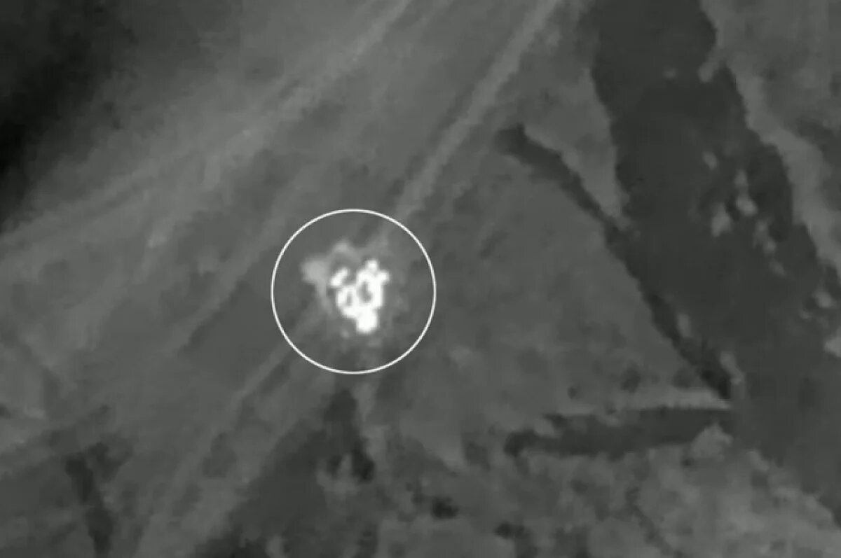    Боевая работа расчета БПЛА.