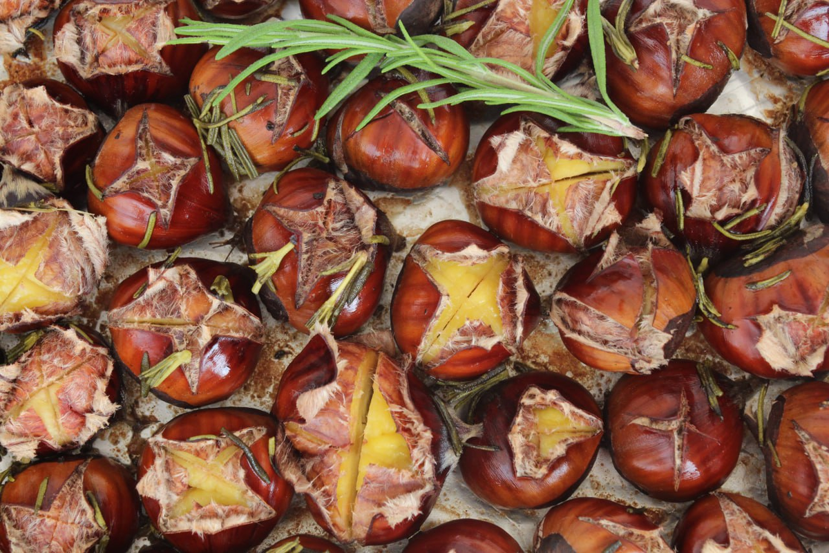 Жареные каштаны