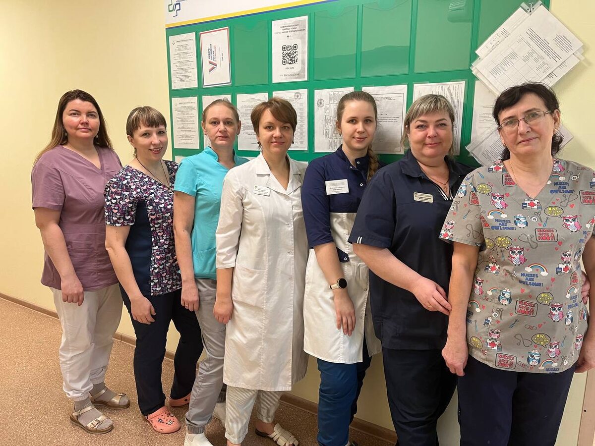 Коллектив гастроэнтерологического отделения 