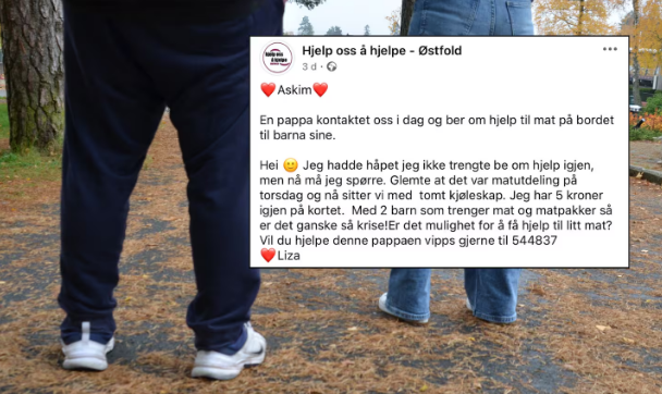 Dagsavisen.  Skjermdump Facebook. Его просьба о помощи.