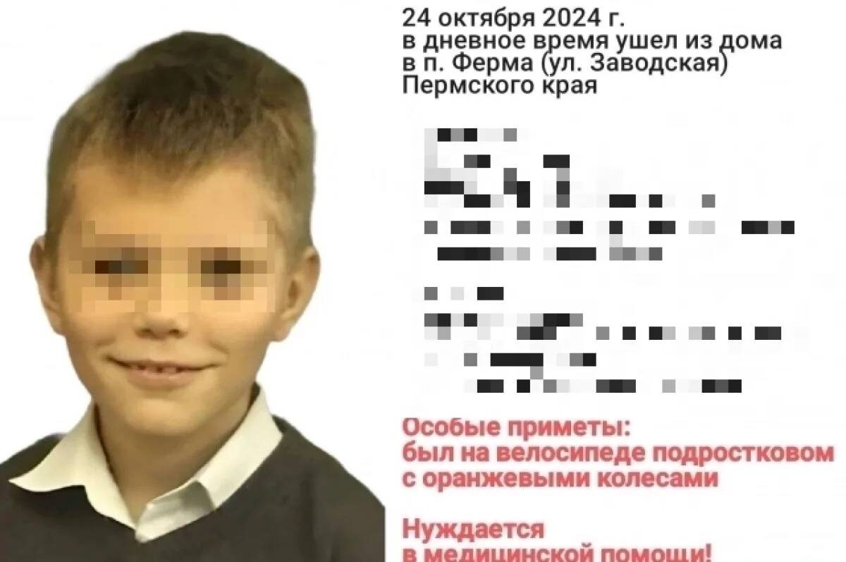    фото из ориентировки поискового отряда «ПрикамьеПоиск»