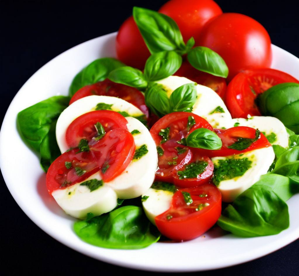 Салат «Капрезе» - Пошаговый рецепт