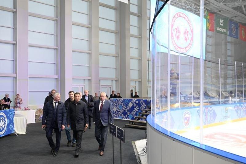    ДИП Свердловской области/Поездка Евгения Куйвашева на спортивные объекты Первоуральска