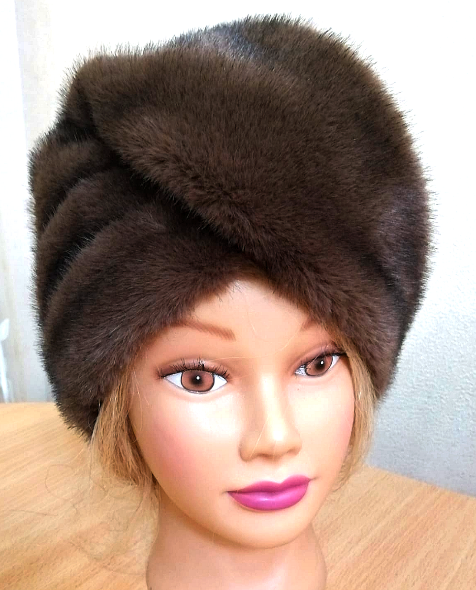 Чалма из эко меха.