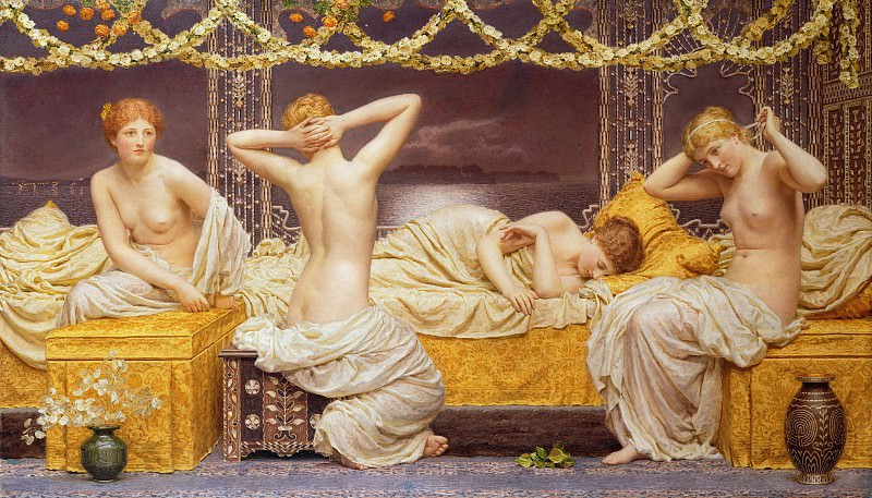 Альберт Джозеф Мур – Летняя ночь, 1890
