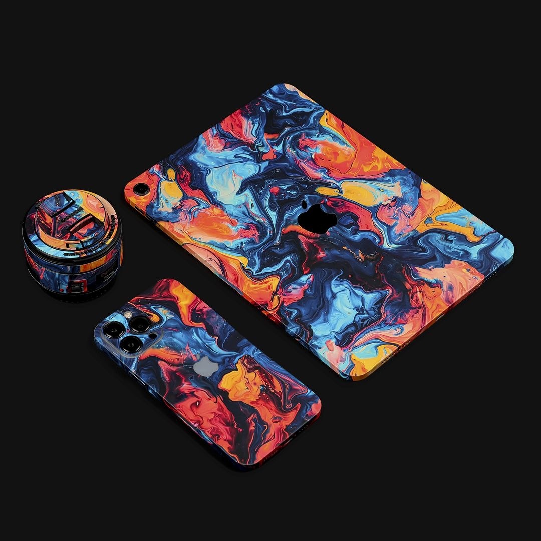 Скин нанесен на устройства