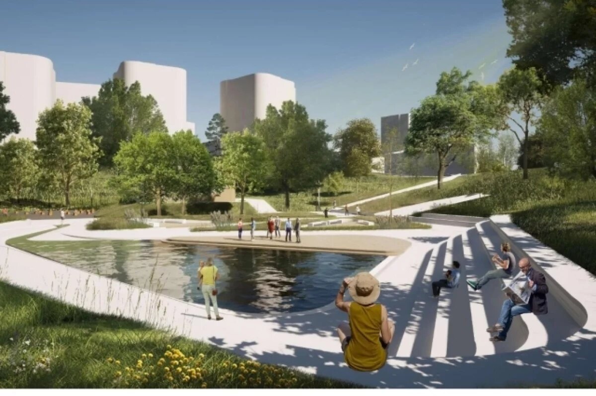    Благоустройство Почаинского оврага завершат осенью 2025 года в Нижнем