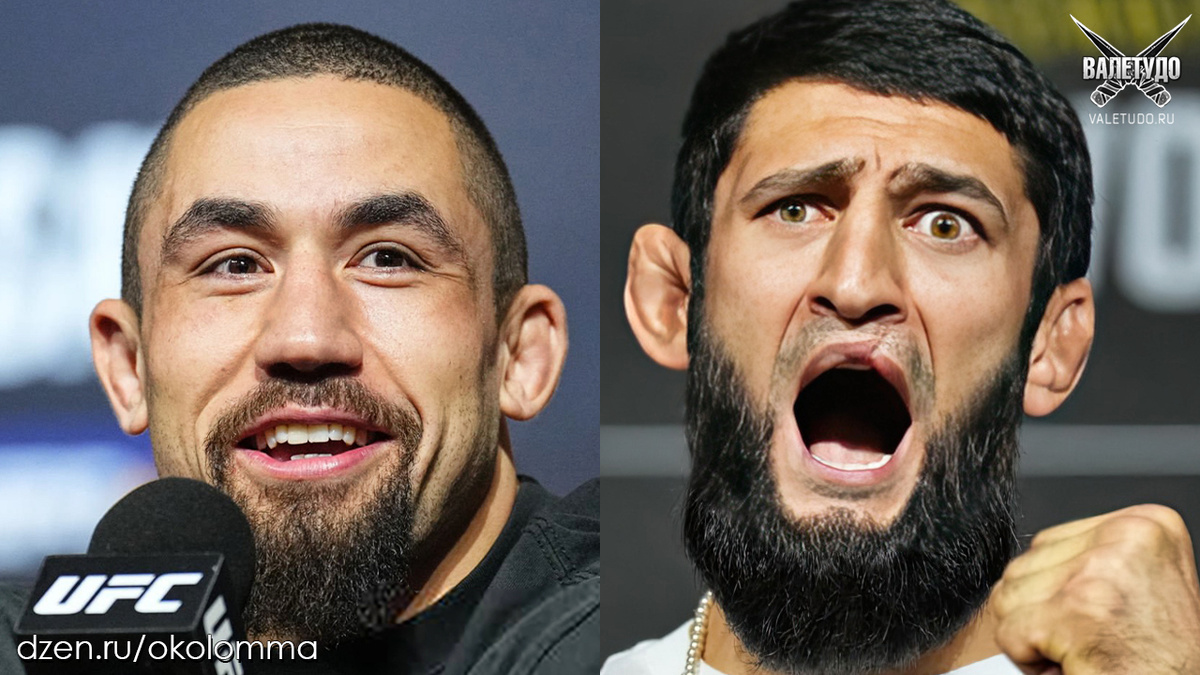 Роберт Уиттакер и Хамзат Чимаев | valetudo.ru 